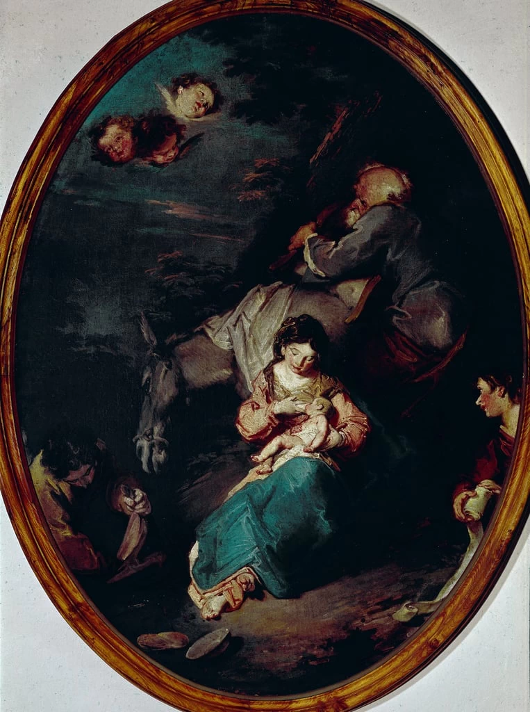 Riposo durante la fuga in Egitto - Galleria dell'Accademia, Venezia